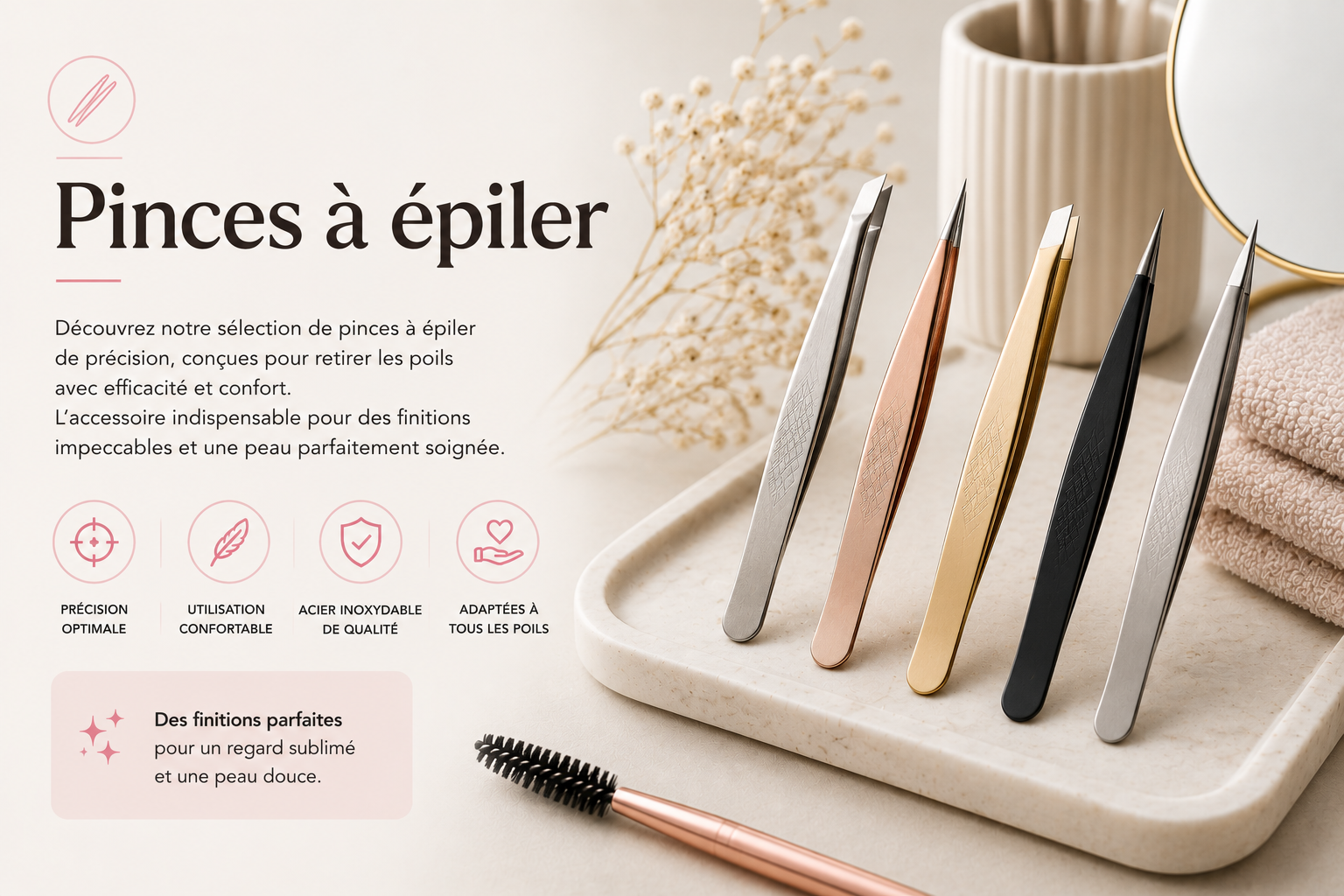 Pinces à épiler