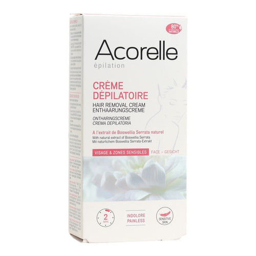 Crema Depilatoria Viso e Zone Sensibili Acorelle